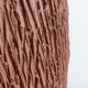 Vintage Mid Century brutalist sgraffito decor ceramic vase