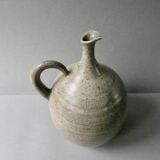 Stoneware pitcher vase with a very thin neck, circa 1970