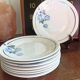 8 Victoria porcelain dessert plates from the 20s - Art Deco