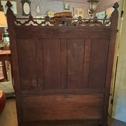 Neo-Gothic chest bench from the late 19th century
