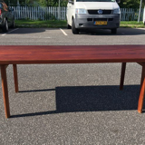 Solid teak coffee table circa 1950