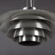 Aluminum Verona Pendant by Svend Middelboe for Nordisk Solar, 1970s