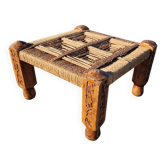 Ancien tabouret en corde
