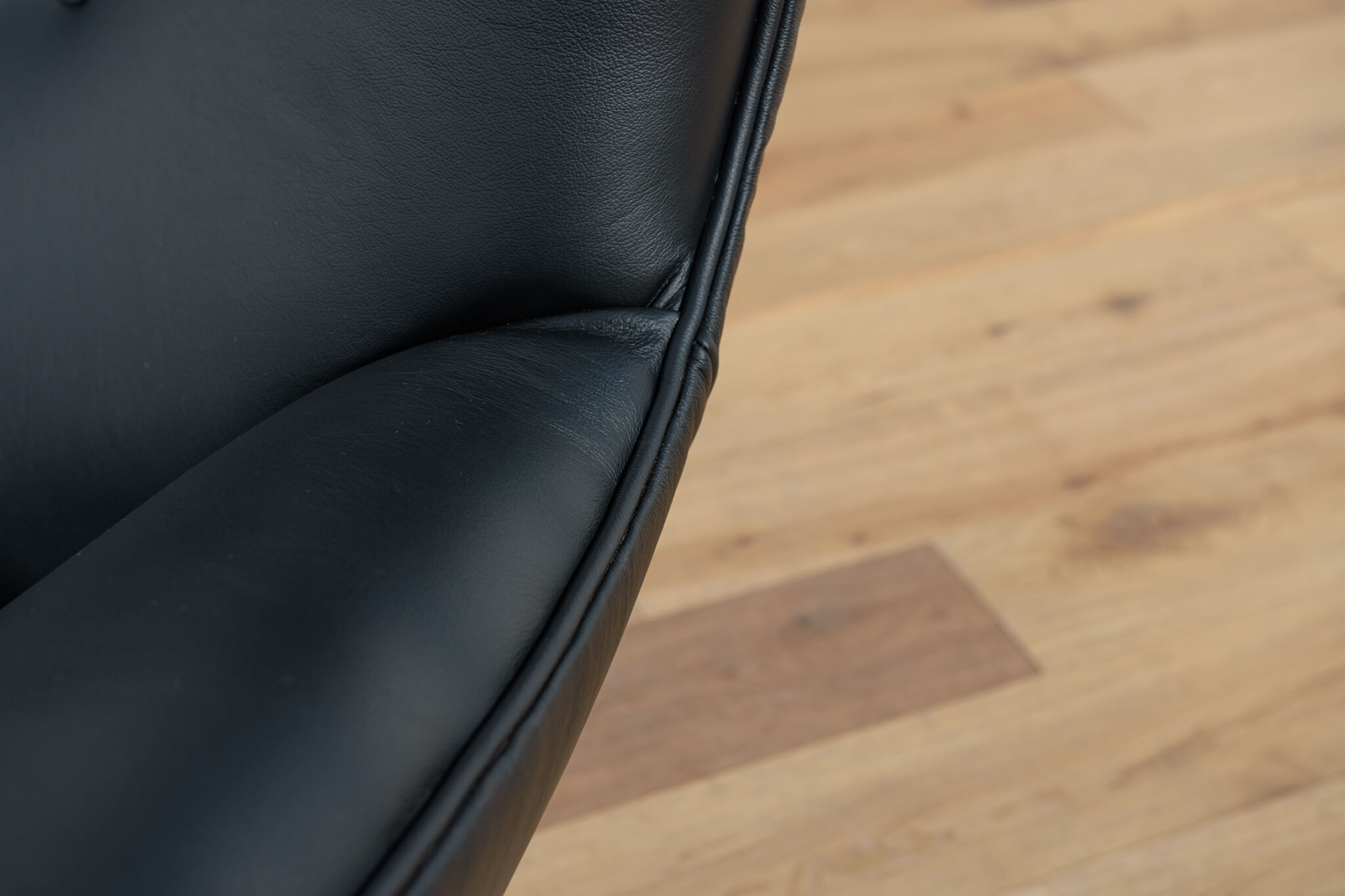 Armchair ML 214 with Ottoman by Illum Wikkelsø for Mikael Laursen 1960s