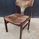 Chaises style scandinave années 70