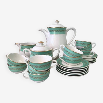 Coffee service x 10 earthenware Manufrance