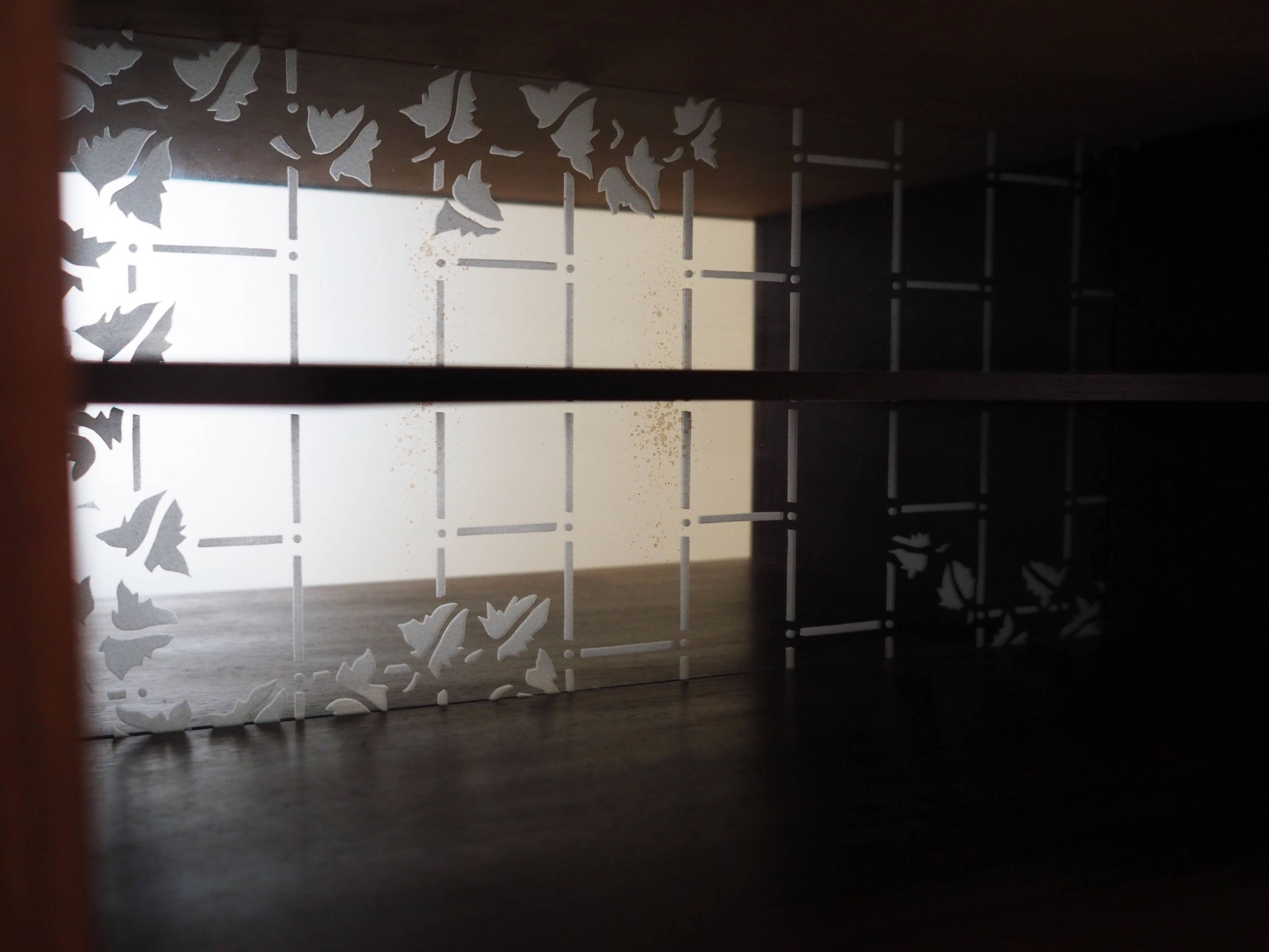 Buffet haut en teck, design danois, années 1970, fabriqué par Børge Dam