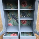 Pastel patinated medicine cabinet