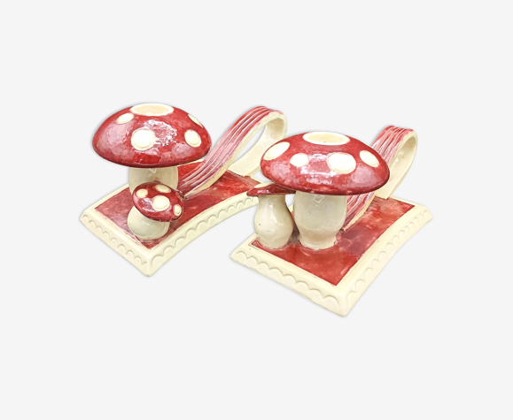Lot de 2 bougeoirs