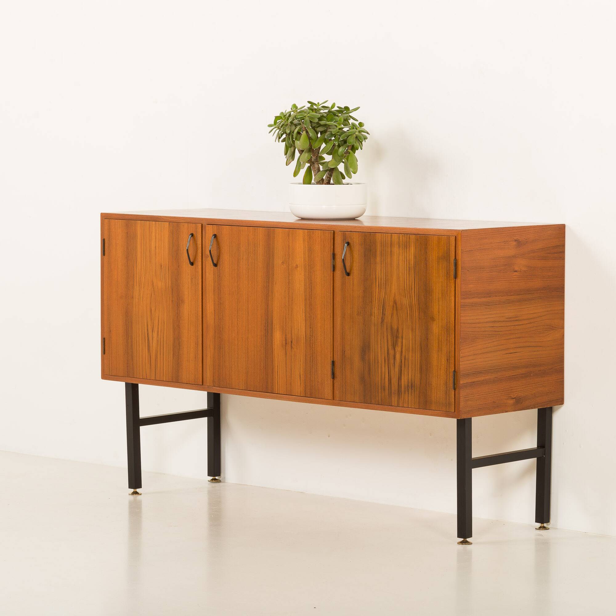 Small Italian sideboard with 4 drawers, 1970s