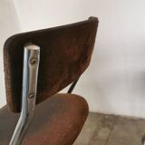 Pair of 1970 cantilever chairs, chrome