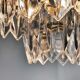 J.T Kalmar chandelier, cut glass, 3 levels, Austria 1970