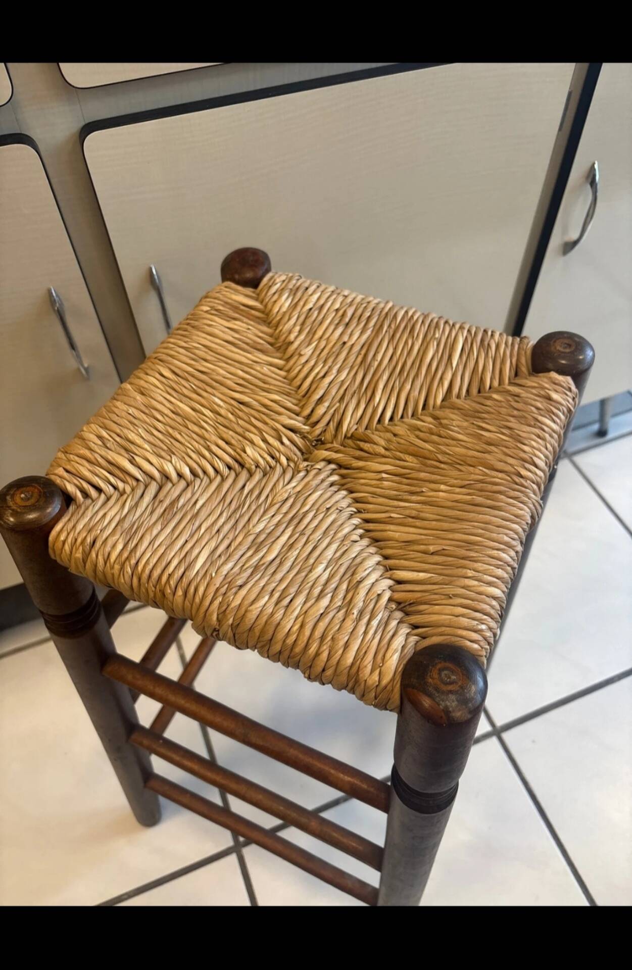 Old large stool
