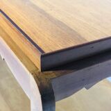 Vintage side table double top oak 1940