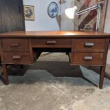 Oak administration desk