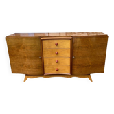 Enfilade art déco années 50 bois de Palissandre