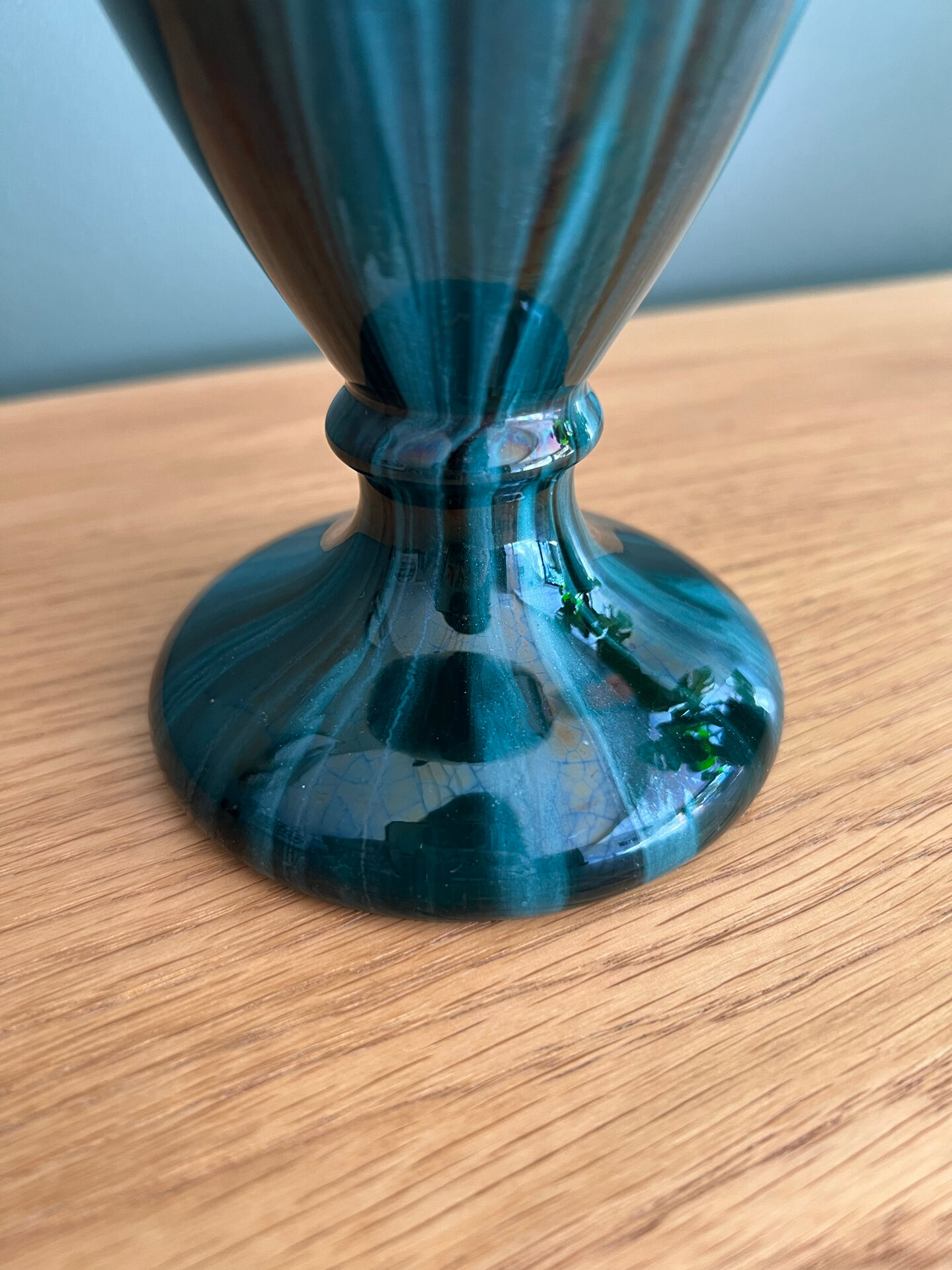 Art Nouveau vase with double handles from Vallauris - Jérôme Massier