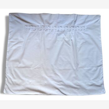 Old linen, pillowcase, Monogram: KK
