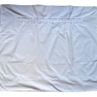 Old linen, pillowcase, Monogram: KK