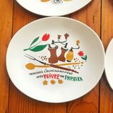 Sallins fondue plates