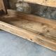 Established old industrial carpenter's wood