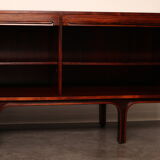 Sideboard in rio-rosewood by Gianfranco Frattini for Bernini - Italy - 1960's