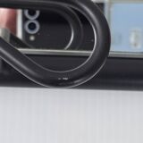 Vintage 1950s coat rack & mirror