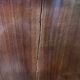 Louis Philippeen low sideboard mahogany and black marble 1900