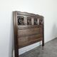 Brutalist headboard in the spirit of Dudouyt.