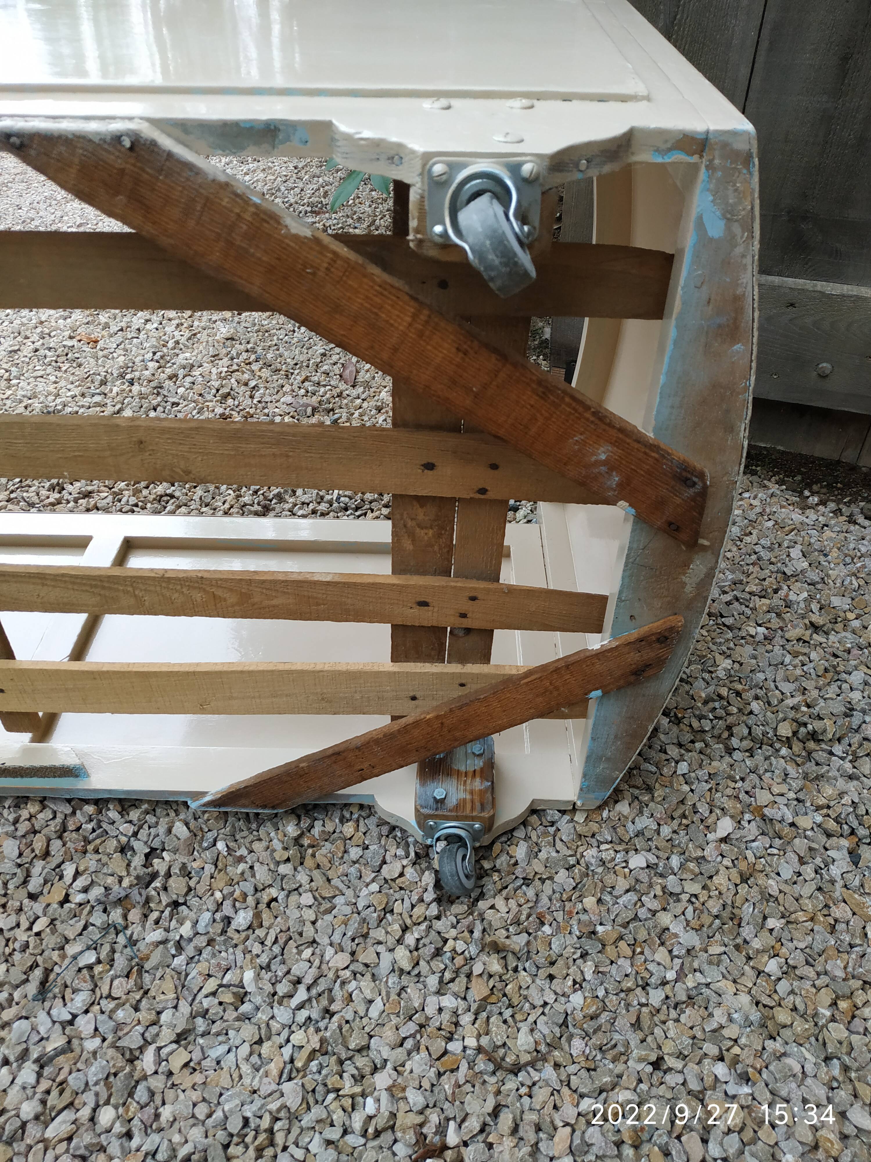 Wooden children's bed