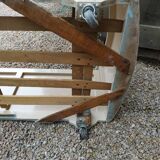 Wooden children's bed