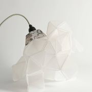 Labyrinth, Hazy, Artisan Table Lamp Light Sculpture, By Republiken
