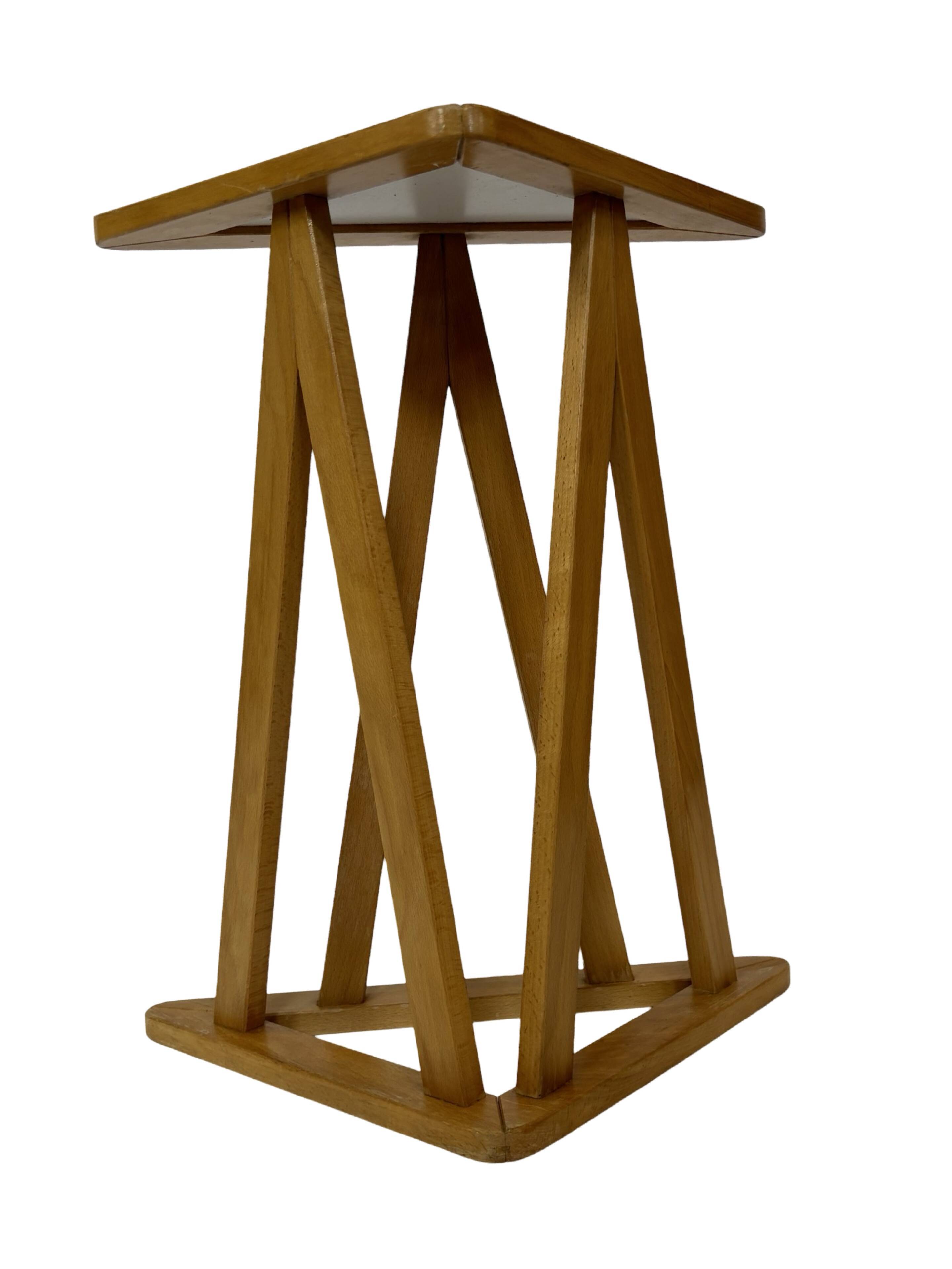 Vintage Side Table Standard 1960s Unique Design