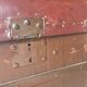Large vintage “au bon marché Paris” trunk from the 1900s