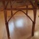 Rattan coffee table
