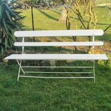 Folding garden bench