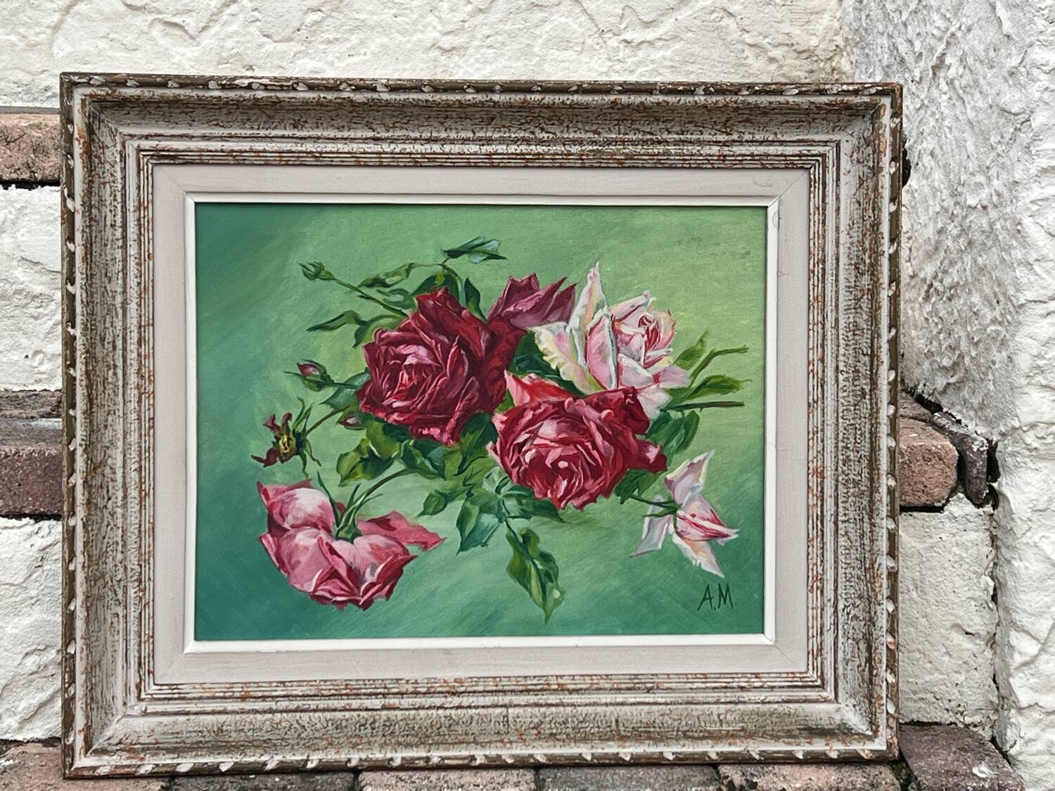 Oil Painting Roses