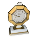 Hour Lavigne clock in gilded metal