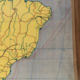 School map n°16 and 16 bis - Political South America
