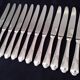 12 Guy Degrenne Rocaille Table Knives Louis XV Style