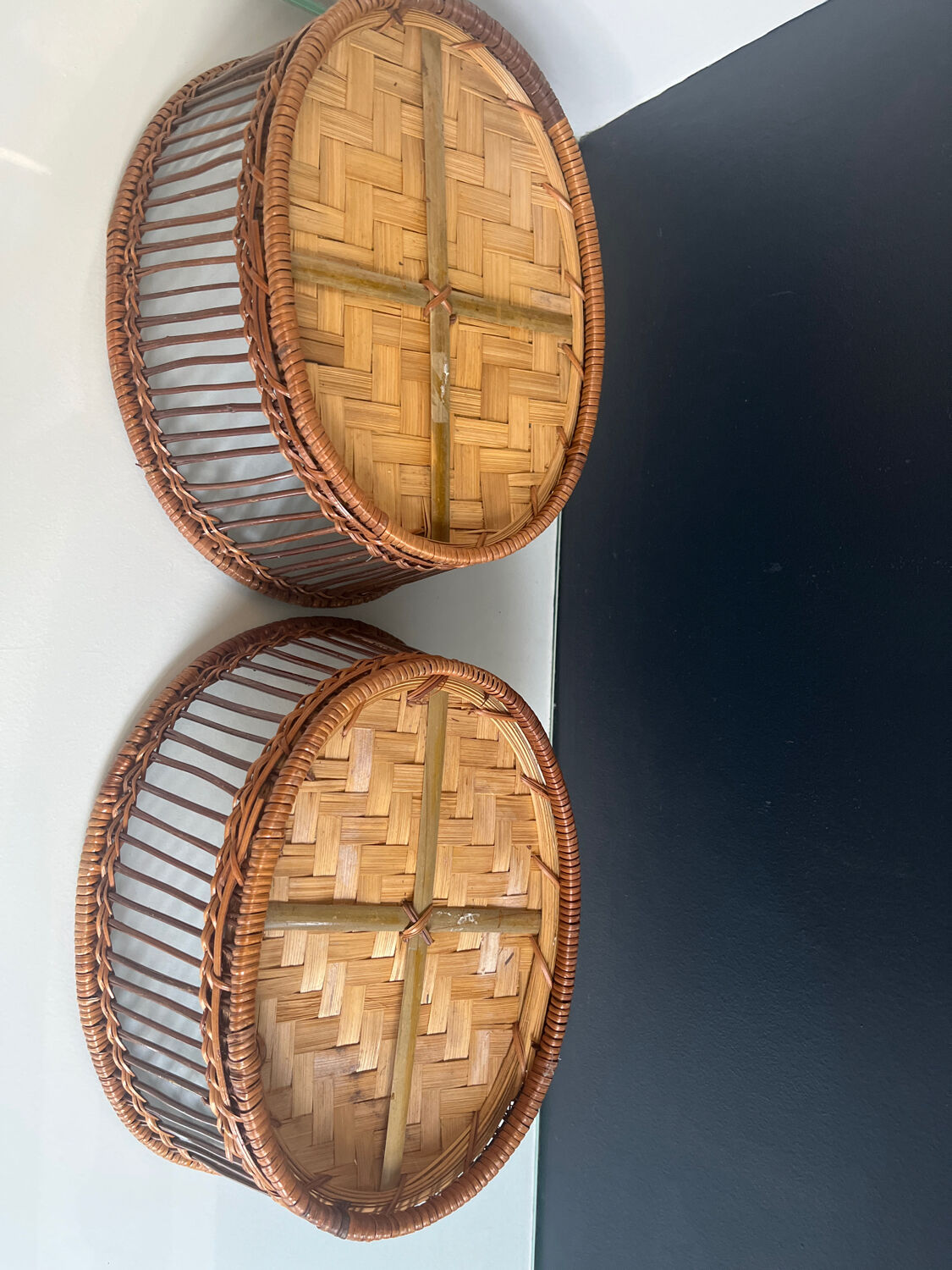 Rattan baskets