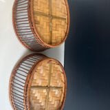 Rattan baskets
