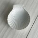 Coupelle coquillage en porcelaine blanche