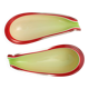 Pair of Fratelli Toso bowls in the shape of an aubergine, Murano, Italy, 1950s.
