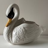 Ceramic swan planter