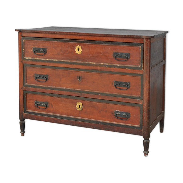 Commode d'époque Louis XVI en noyer