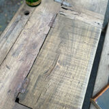 Double patinated school desk