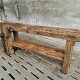 Workbench oak side table 19th century