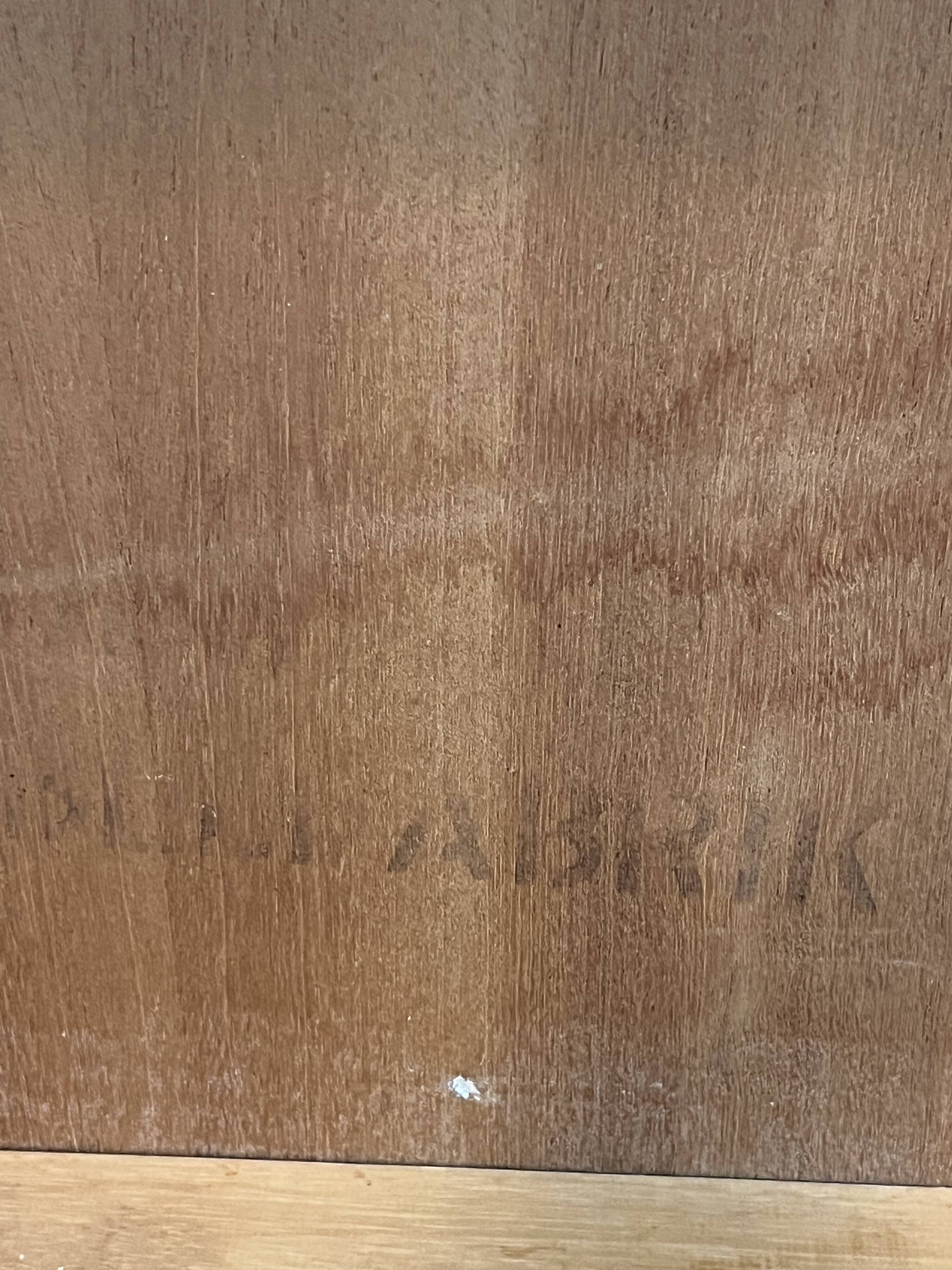 Ole HALD round table model "33" with double extension Denmark 1960