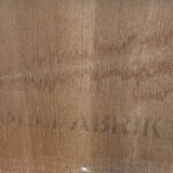 Ole HALD round table model "33" with double extension Denmark 1960